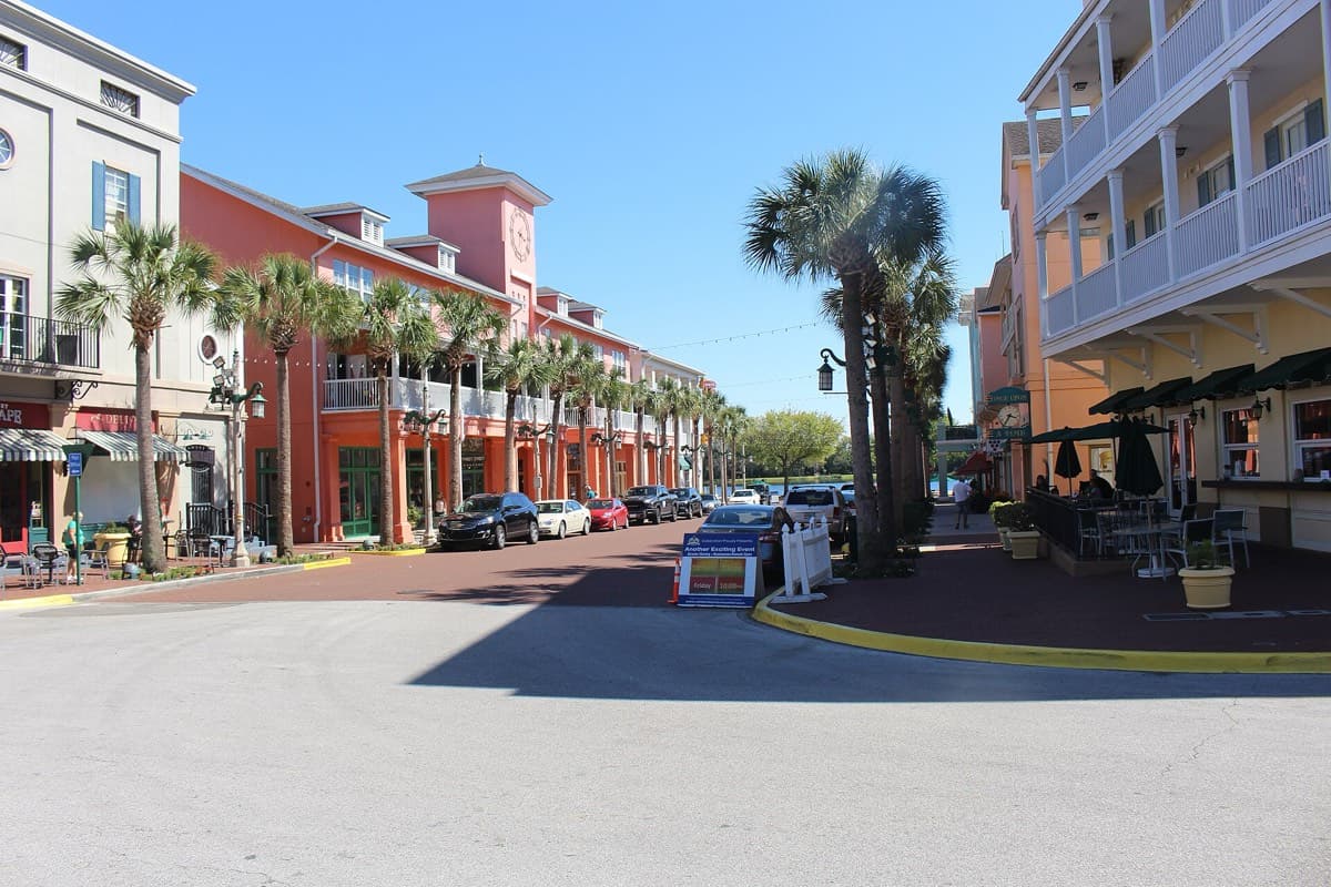 Market Street in Celebration, Florida