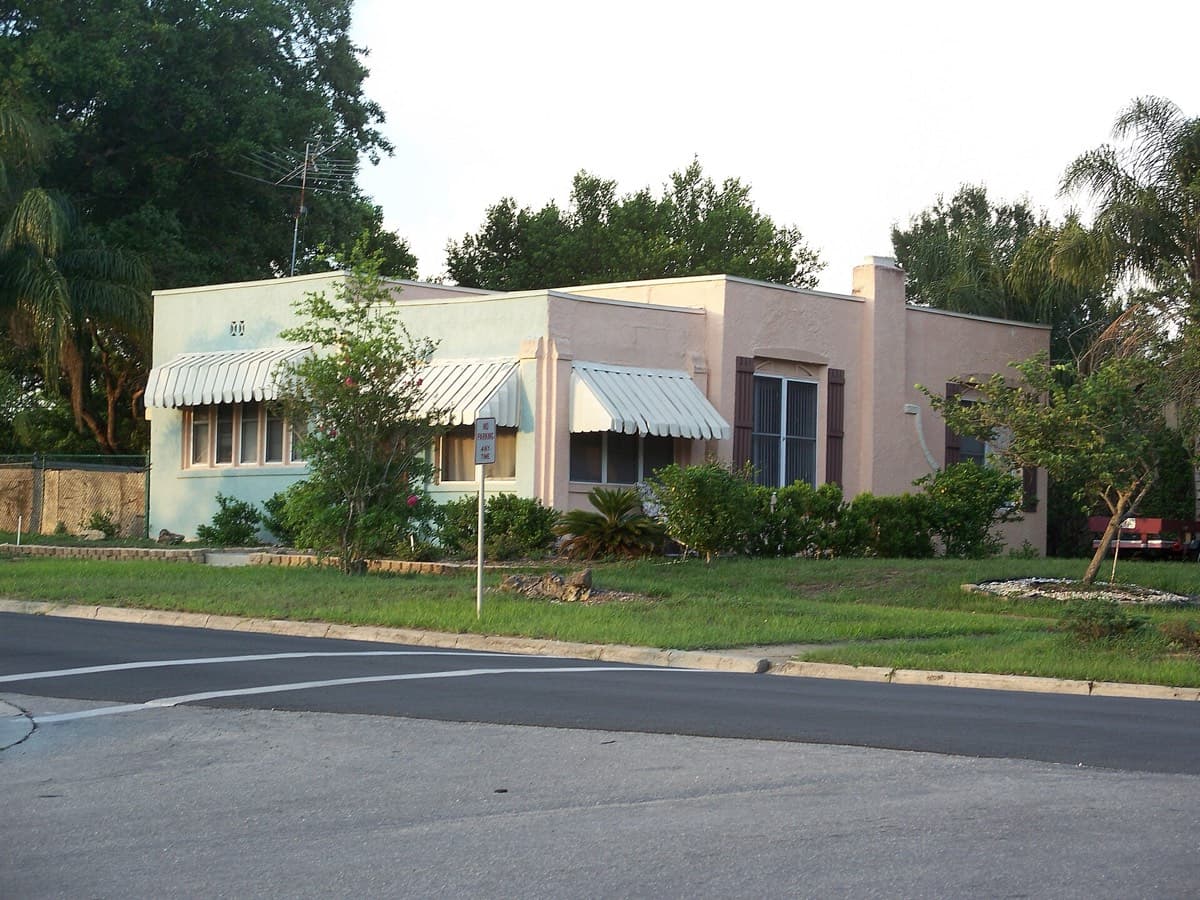 A historic house in the Davenport Historic District
