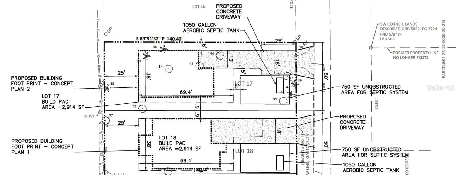 2812 KEYSTONE Drive #Lot 17 & 18, Orlando, FL 32806 2